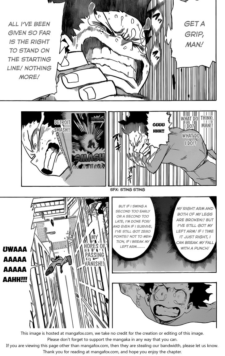 Boku no Hero Academia, Chapter 4