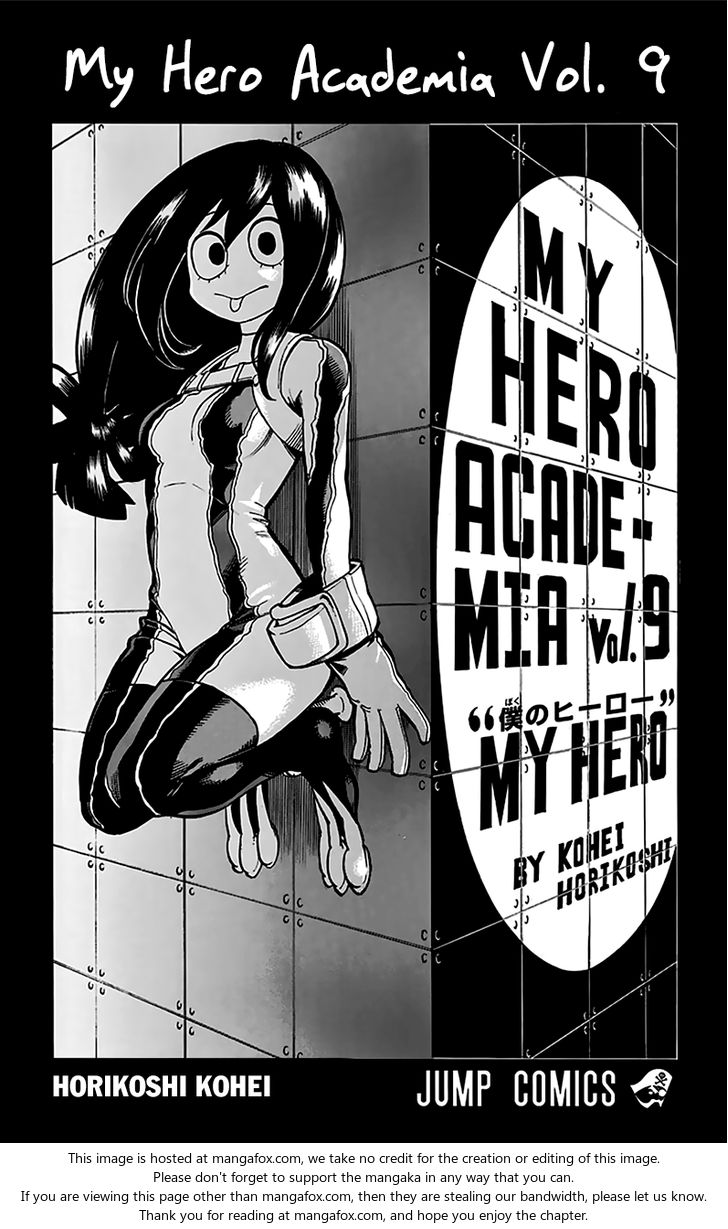 Boku no Hero Academia, Chapter 80.5