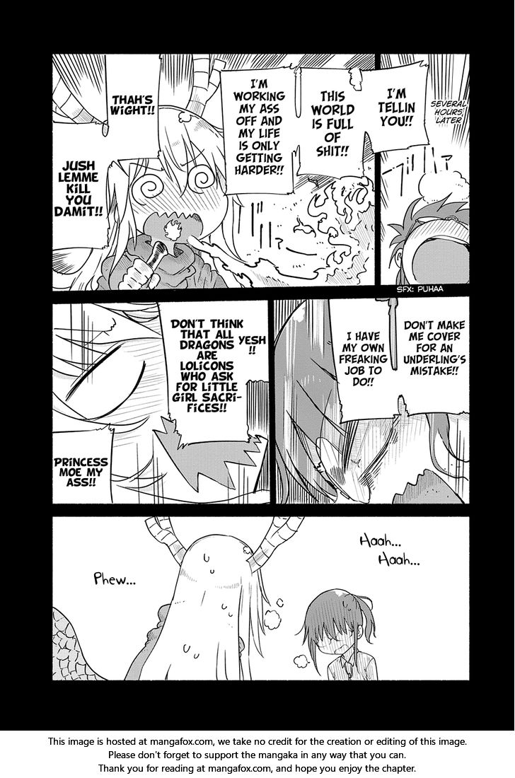 Miss Kobayashi's Dragon Maid, Chapter 32