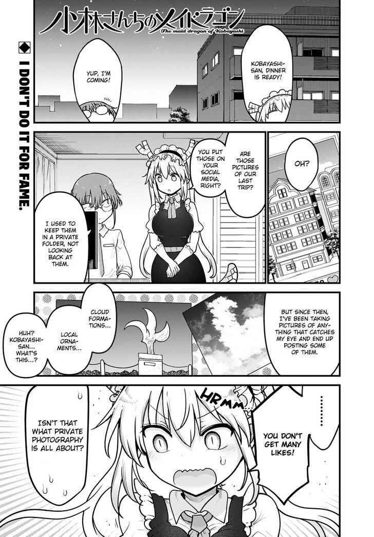Miss Kobayashi's Dragon Maid, Chapter 121