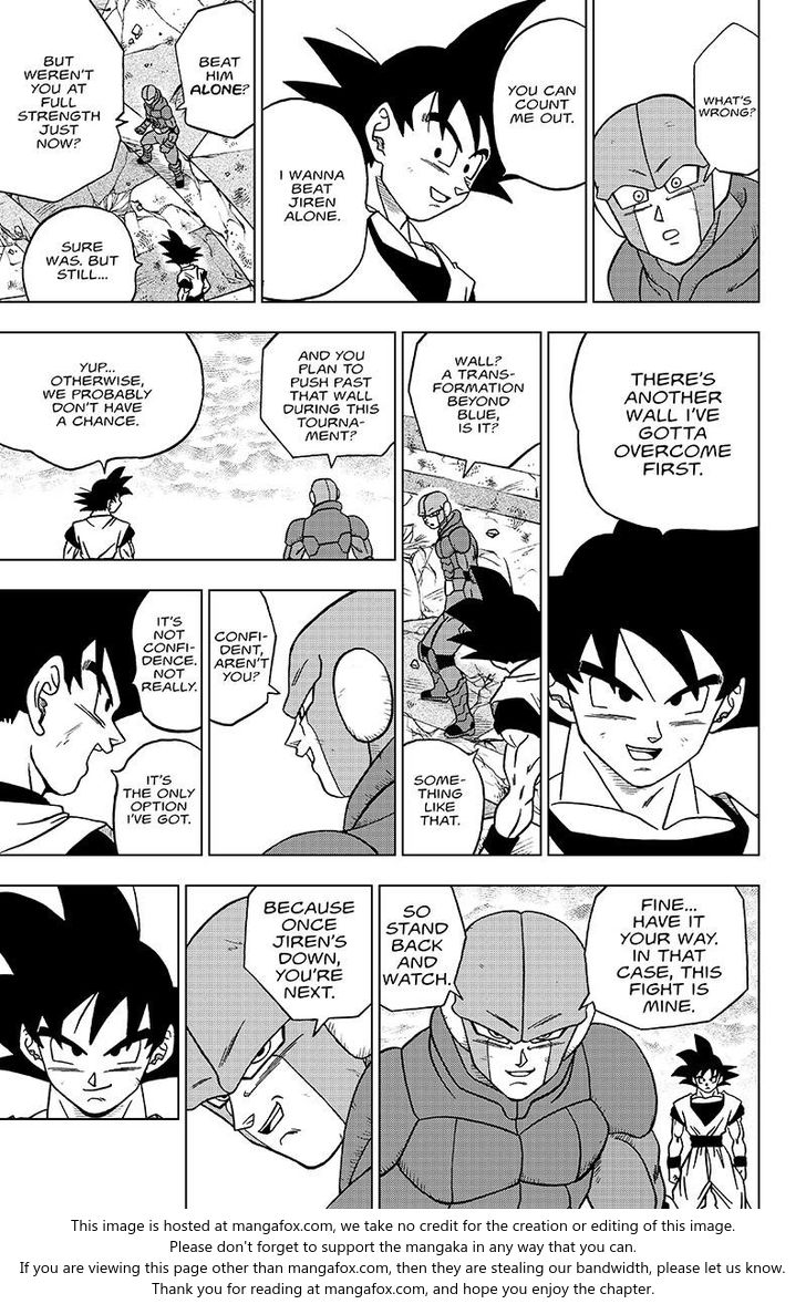 Dragon Ball Super, Chapter 35 Dragon Ball Super, Chapter 35