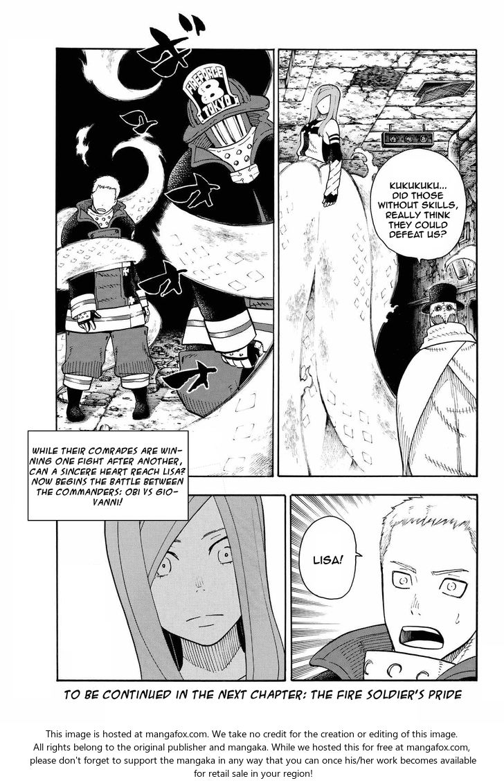 Fire Force, Chapter 74