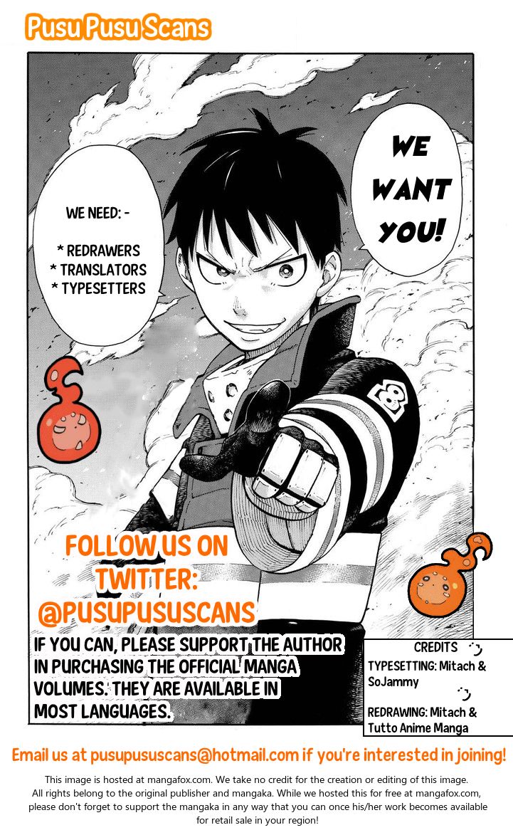 Fire Force, Chapter 99