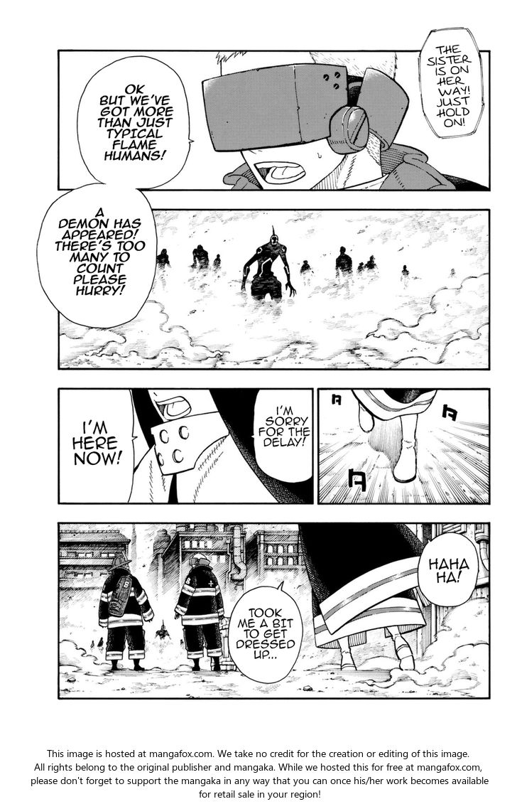 Fire Force, Chapter 104