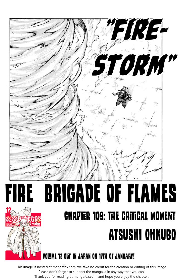 Fire Force, Chapter 109