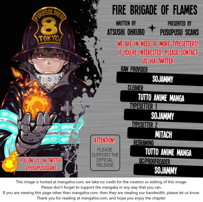 Fire Force, Chapter 111