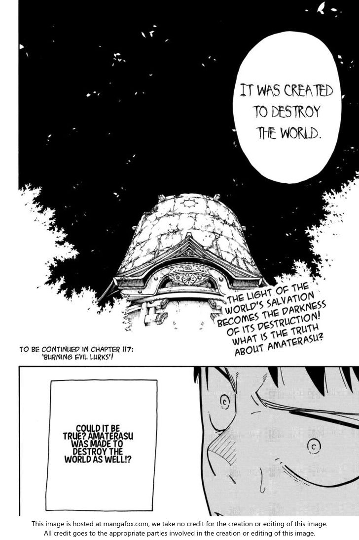 Fire Force, Chapter 116