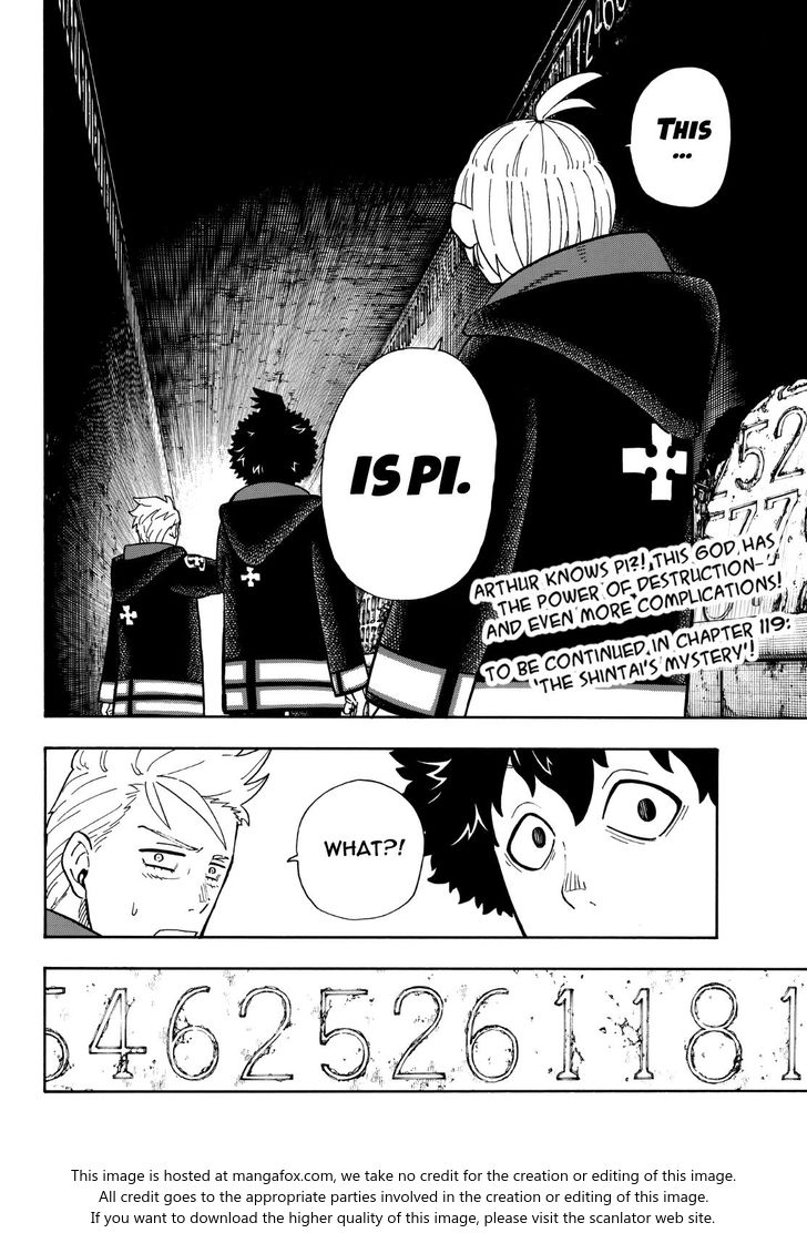 Fire Force, Chapter 118