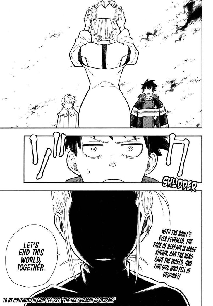 Fire Force, Chapter 286
