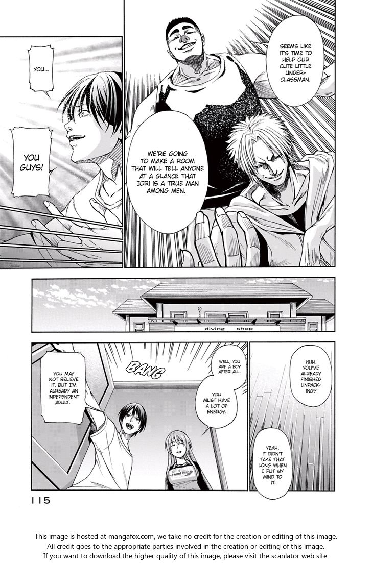 Grand Blue, Chapter 3