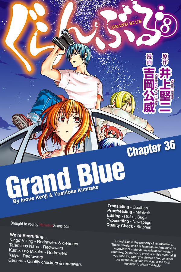 Grand Blue, Chapter 36