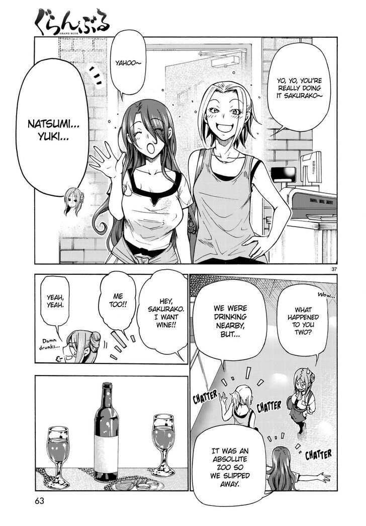 Grand Blue, Chapter 37.1