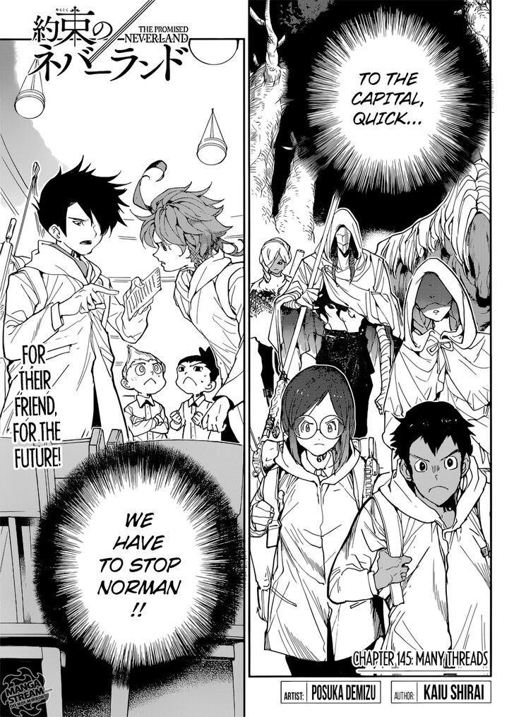 The Promised Neverland Chapter 145 The Promised Neverland Manga Online
