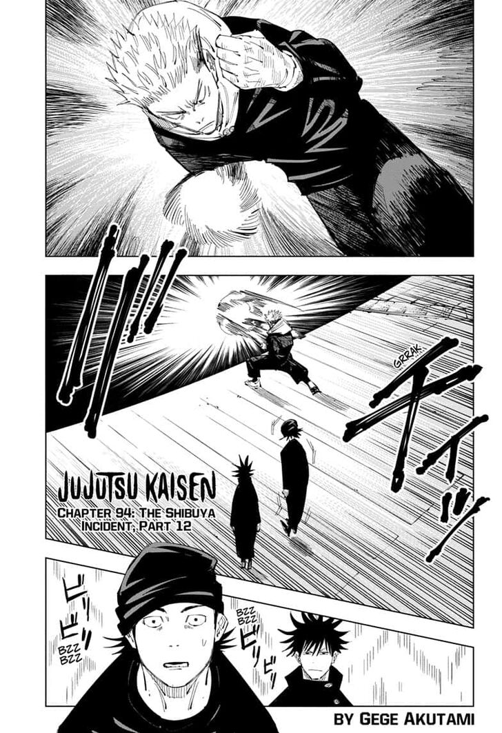 Jujutsu Kaisen, Chapter 94