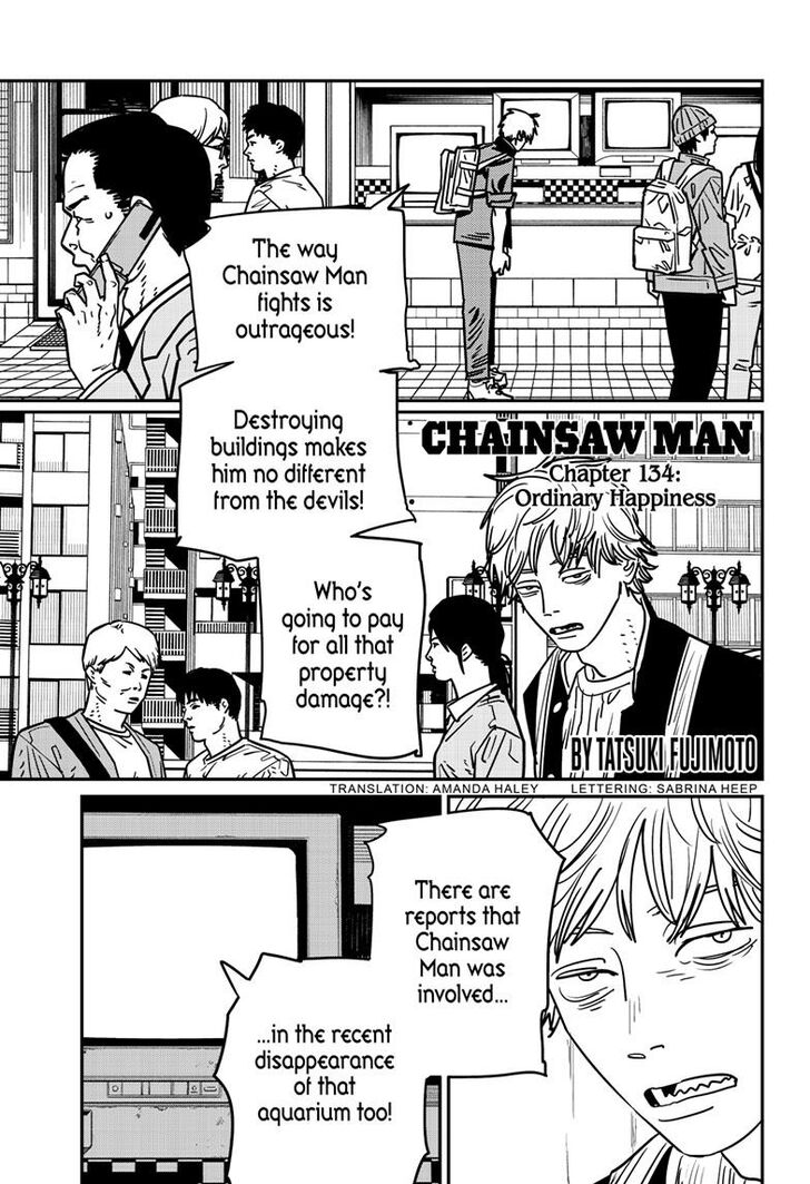 Chainsaw Man, Chapter 134