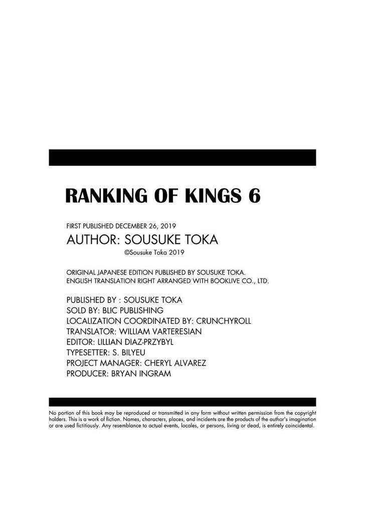 Ranking of Kings Chapter 80