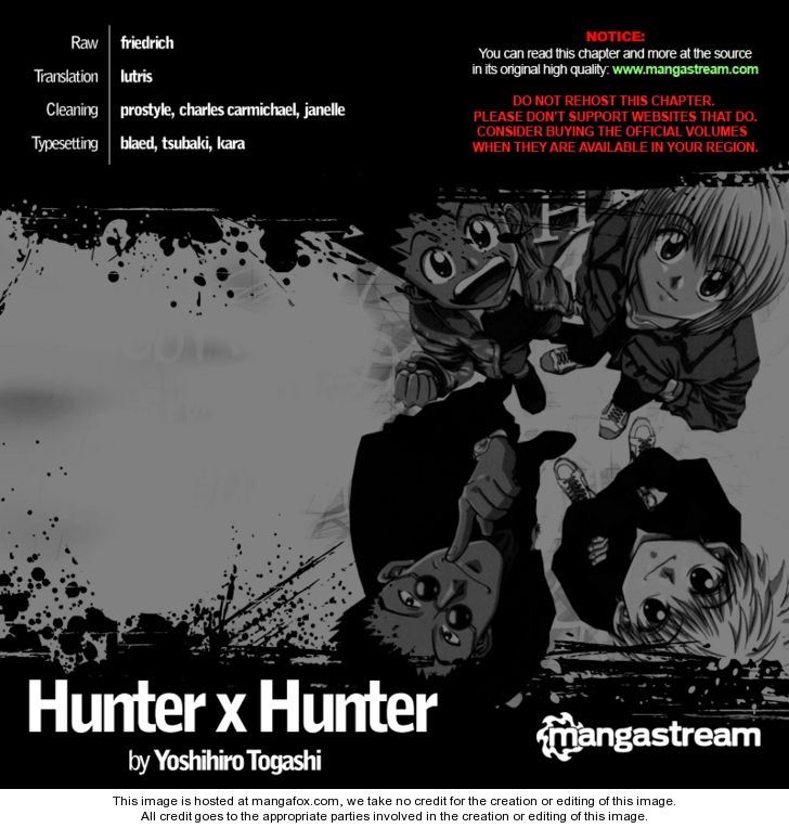 Hunter X Hunter, Chapter 318