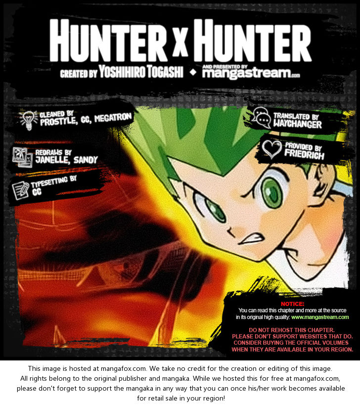 Hunter X Hunter, Chapter 327