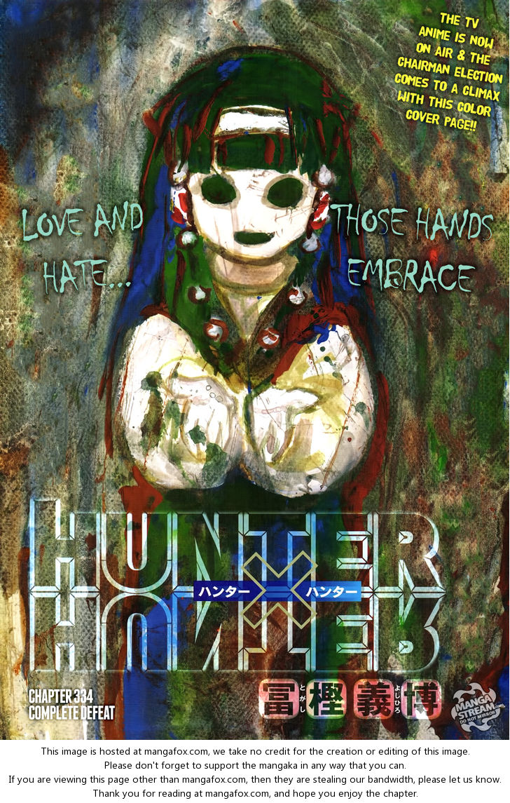 Hunter X Hunter, Chapter 334