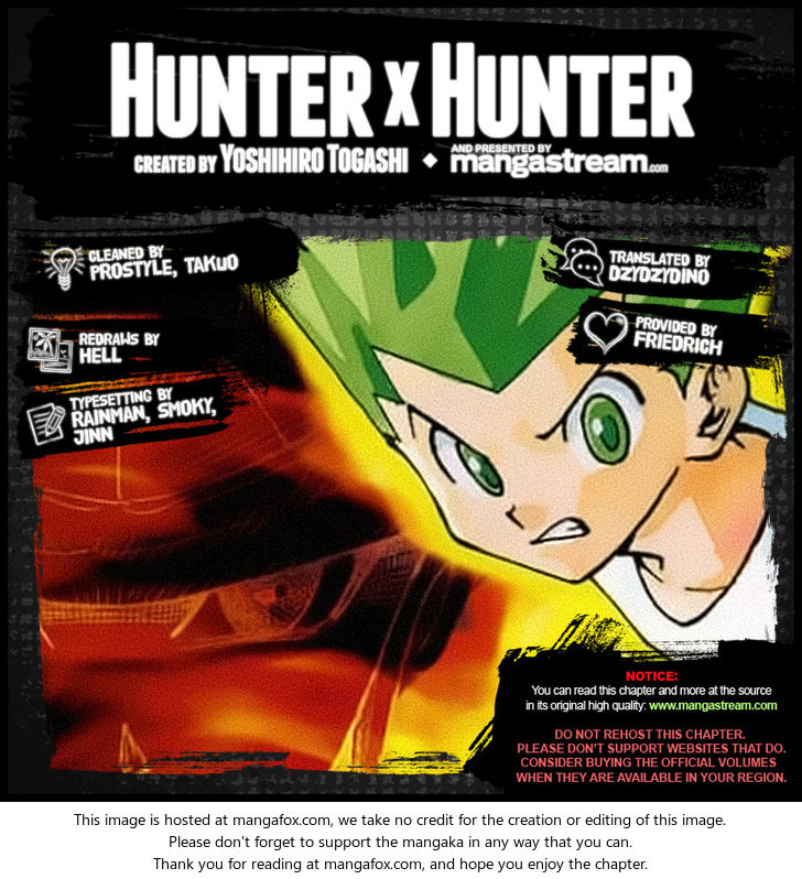 Hunter X Hunter, Chapter 343