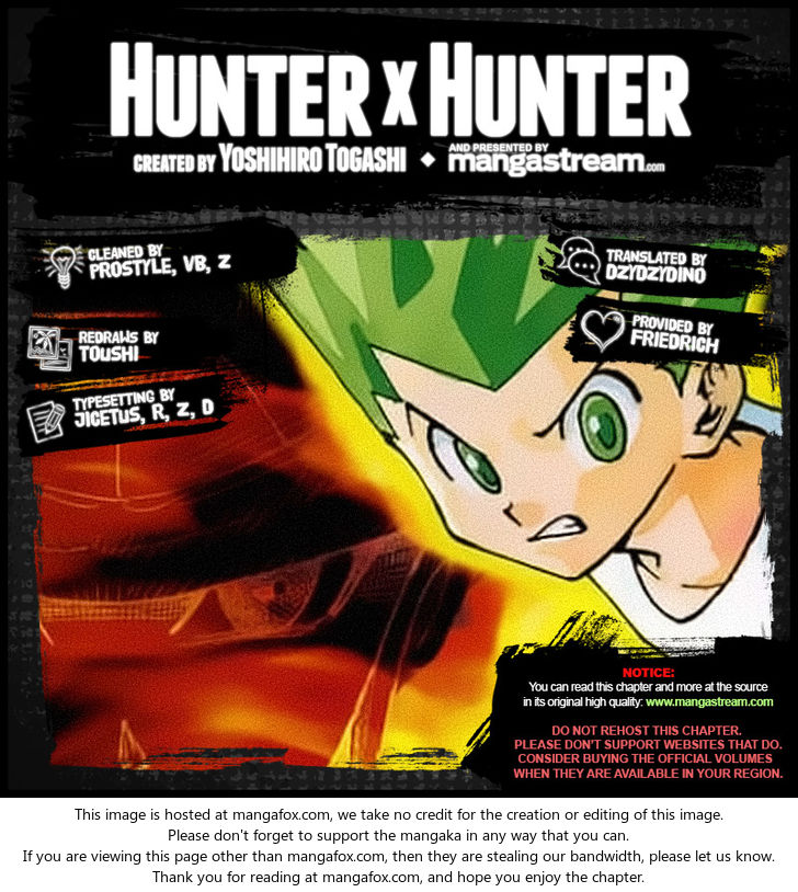 Hunter X Hunter, Chapter 365
