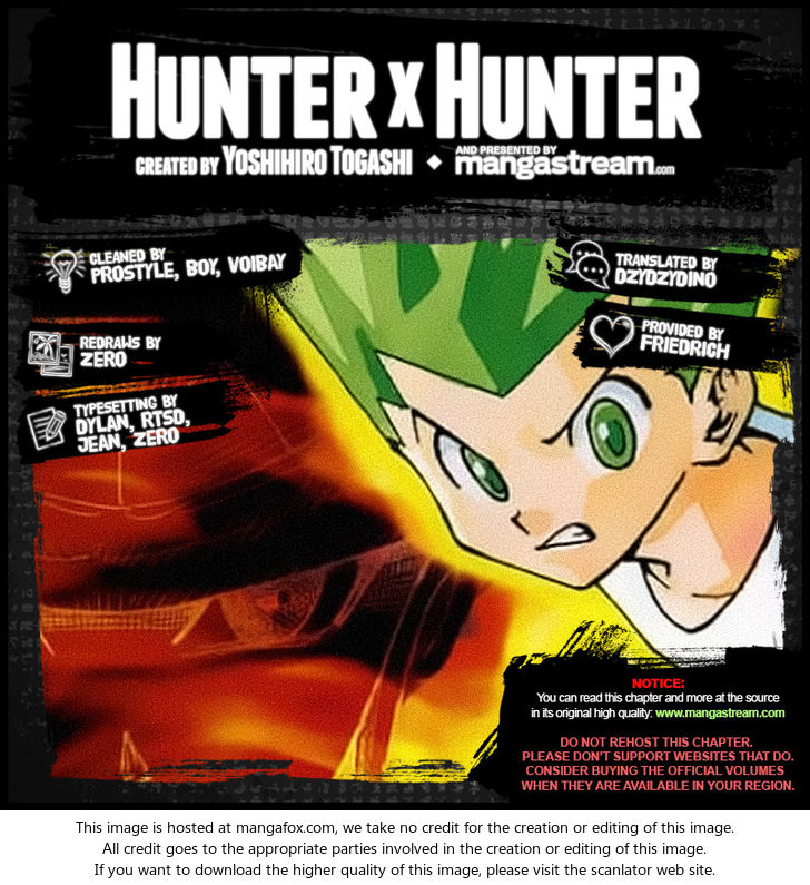 Hunter X Hunter, Chapter 367